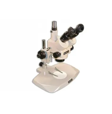 Meiji EMZ-5TR Trinocular Stereo Microscope with PKC Pole Stand and MA502 Eyepieces