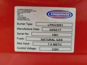 Limpsfield LPN3/2051 Natural Gas Burner, 6 of 19