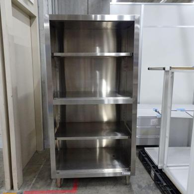 SANWAVE Stainless Steel Storage Cabinet 90x60x180 cm-cover