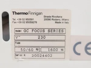 Thermo Fisher Scientific Finnigan Focus Gas Chromatograph (GC), 9 of 16