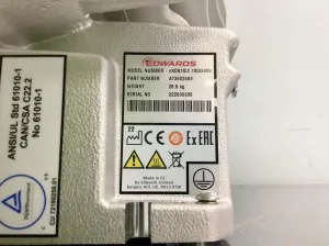 Edwards nXDS10iC Dry Scroll Vacuum Pump – Oil-Free Lab-Grade Rough Vacuum Source, 17 of 18