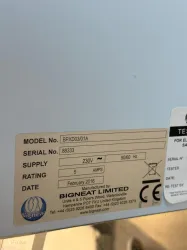 Bigneat BPXD03/01A Powder Weighing Station with Integrated Chempure Filtration System, 2 of 2