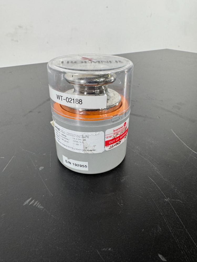Troemner 2KG Precision Calibration Weight for Balance and Scale Calibration