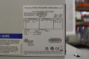 Thermo Scientific Revco RDE60040FV Ultra-Low Temperature Laboratory Freezer -40°C, 5 of 5