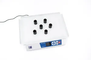 Elmi DOS-10M Orbital Shaker, 500 rpm, with 6 Magnetic Clip Holders, 3 of 6