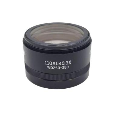 Olympus Stereo Microscope Objective 110ALK 0.3x WD250-350 Lens-cover