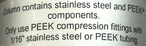 Vydac 218TP1022 C18 Preparative LC Column, 25 cm × 22 mm × 10 µm, Wide Pore Silica, 12 of 25