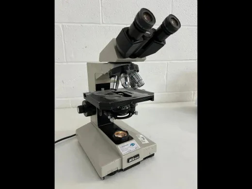 Nikon Labophot Upright Binocular Microscope with Phase, Brightfield, and Darkfield Illumination