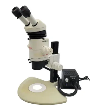 Leica MZ7.5 Stereo Microscope with Coaxial Illumination for Inspection and Necropsy