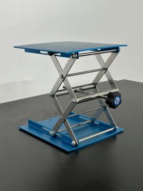 Cole Parmer Jiffy Jack Manual Lab Jack with Stainless Steel Scissor Lift Mechanism-cover
