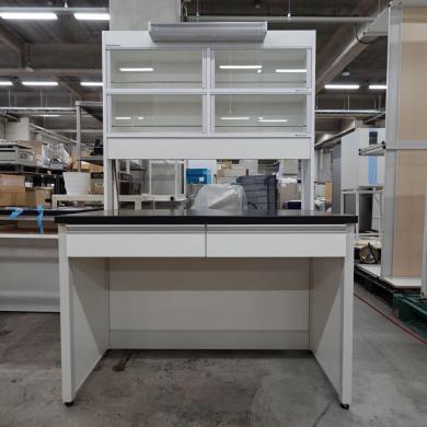 Shimadzu Side Laboratory Bench FS1-12 with B1-W12 Reagent Shelf W120×D75×H80cm-cover