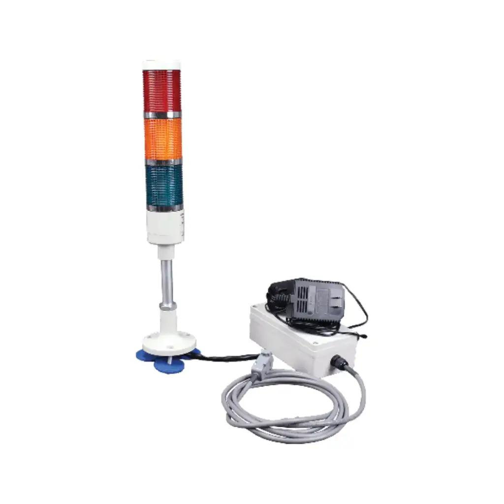 AE 402 Relay Box with 3-Color Light Tower Kit for Checkweigher Process Control