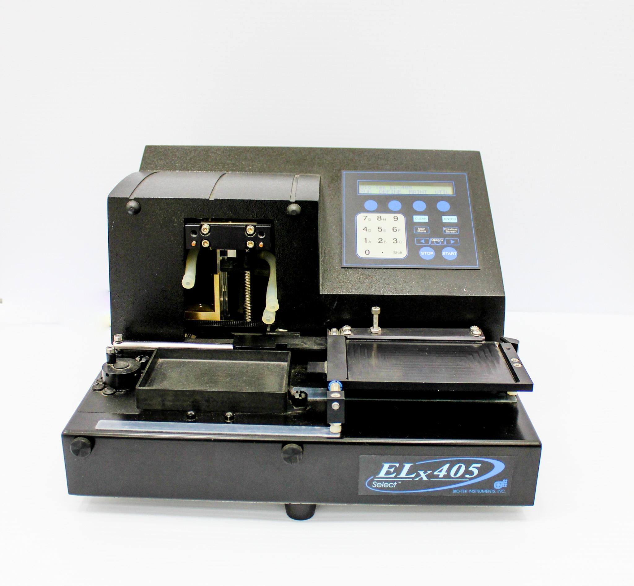 BioTek ELx405U Automated 96/384-Well Microplate Washer with Dual-Action Manifold