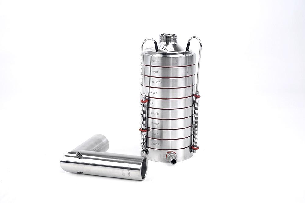 Copley Andersen ACI 60L Cascade Impactor for DPI and MDI Inhaler Testing, 316L Stainless Steel