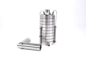 Copley Andersen ACI 60L Cascade Impactor for DPI and MDI Inhaler Testing, 316L, 1 of 10