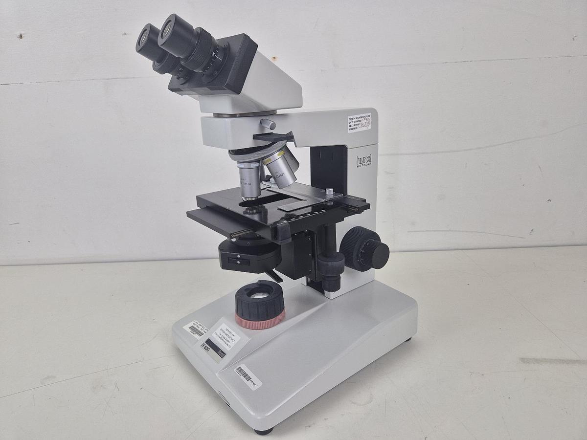 Hund Wetzlar H600/12 Upright Compound Microscope