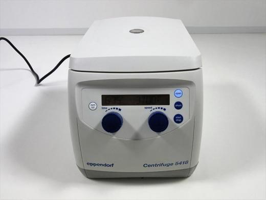Eppendorf 5418 Benchtop Centrifuge with FA-45-18-11 Rotor-cover