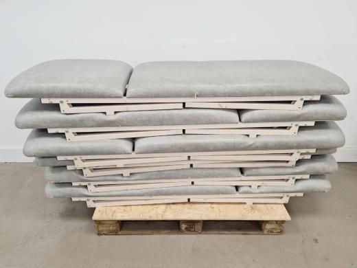 Set of 6 Physio/Massage Beds with Foldable Legs-cover
