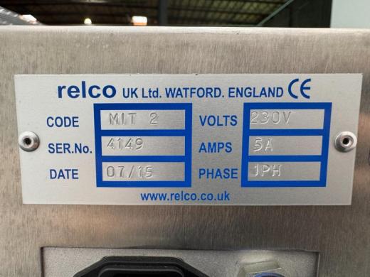 Relco MIT-2 Semi-Automatic Induction Sealer with Mitsubishi GOT1000 Touchscreen-cover