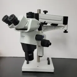 Olympus SZX16 Stereo Microscope with Tilting Trinocular Head and Articulating Arm Boom Stand, 4 of 6