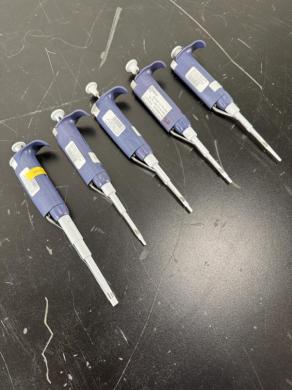Rainin Pipet-Lite Single-Channel Manual Pipettes Set (5 pcs) with Volume Ranges 0.1–1000 µL-cover