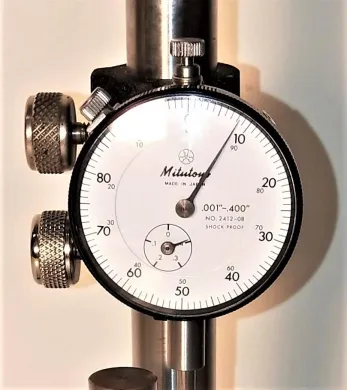 Key Industries Table-Top Punch Press with Mitutoyo Dial Indicator