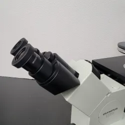 Olympus IX70 Inverted Microscope with HMC Hoffman Modulation Contrast, 6 of 6
