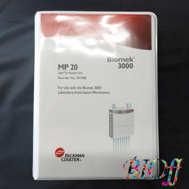 Beckman Coulter 391900 Biomek 3000 MP20 Eight-Channel Pipette Head-cover