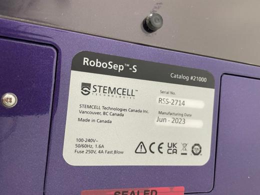 STEMCELL Technologies RoboSep-S Automated Immunomagnetic Cell Separator-cover