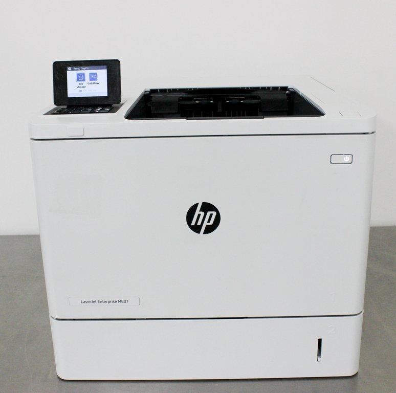 HP LaserJet Enterprise M607 Monochrome Laser Printer, 55 ppm, 650-sheet tray