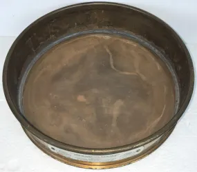 Tyler #170 Brass Frame Stainless Steel 8" Test Sieve with 90μm Aperture, 2 of 3