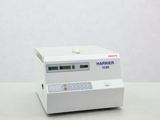 Sanyo Harrier 15/80 Medium Capacity Non-Refrigerated Benchtop Centrifuge-cover