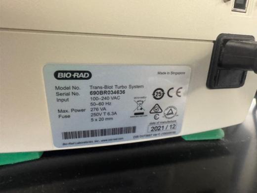 Bio-Rad Trans-Blot Turbo Transfer System for Rapid Western Blot Protein Transfer-cover