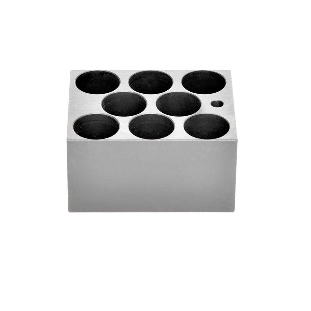 Ohaus 30400188 Modular Heat Block, 8 x 25 mm Vials