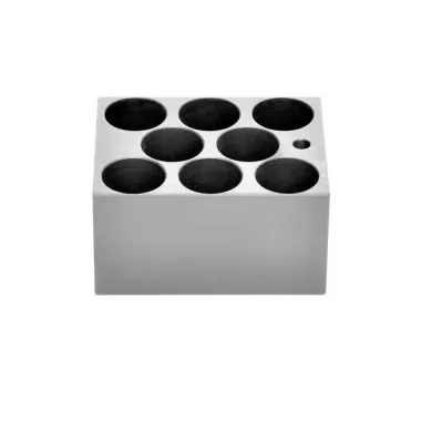 Ohaus 30400188 Modular Heat Block, 8 x 25 mm Vials