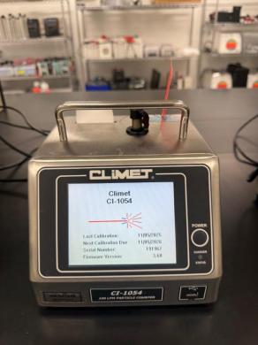 Climet CI-1054-01 100 LPM Portable Laser Particle Counter for Cleanroom and Environmental Monitoring-cover