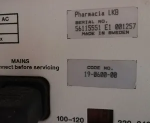 Pharmacia Biotech Electrophoresis EPS 600 Power Supply, 5 of 5