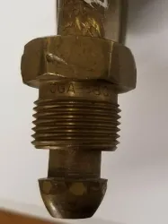 Liquid Air Helium Brass Regulator (CGA 580), 2 of 3