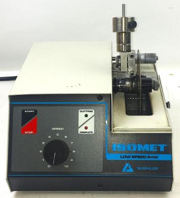Buehler IsoMet Low-Speed Precision Tabletop Saw with Diamond Blades-cover