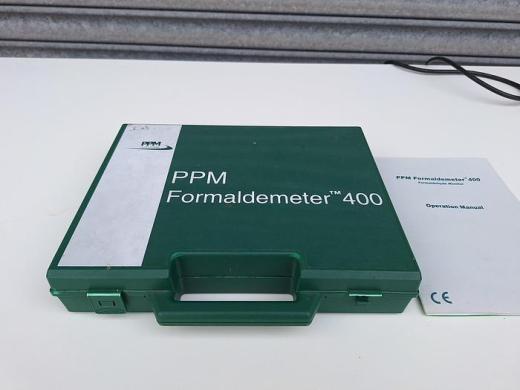 PPM Technology Formaldemeter 400-cover