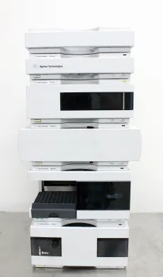 Agilent 1200 Series High-Performance Liquid Chromatography System with Multi-Wavelength Detector and Binary Pump
