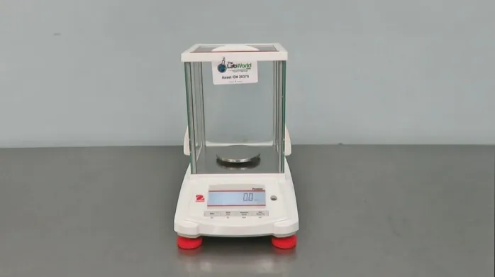 Ohaus Analytical Balance PX84 with Internal Calibration and Multi-Mode Functionality