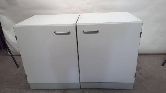 Vinitex Plinth Cabinet for Fume cupboard with Wheels behind 550x520x810-cover