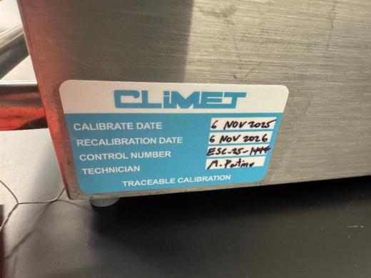 Climet CI-95A 100 LPM Microbial Air Sampler with Digital Flow Control-cover