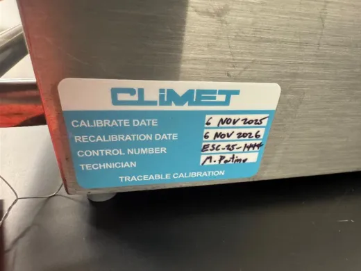 Climet CI-95A 100 LPM Microbial Air Sampler with Digital Flow Control