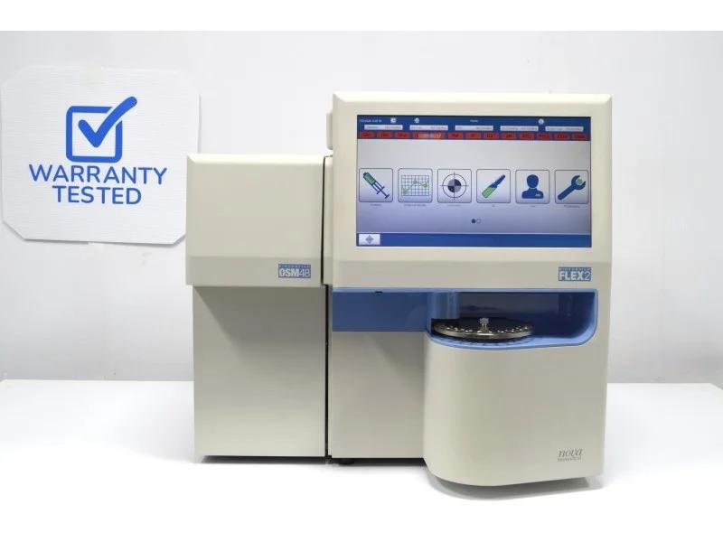 Nova Biomedical BioProfile FLEX2 Automated Cell Culture Analyzer with OSM48 Osmometer and Gas, Chemistry, Cell Density/Viability Modules