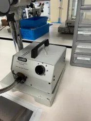 Luxo Stereo Microscope with Binocular Eyepieces and External Adjustable Light Source, 2 of 3