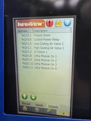 Extol Infrared Plastic Welding Machine with Integrated Control Display and InfraView Unit-cover
