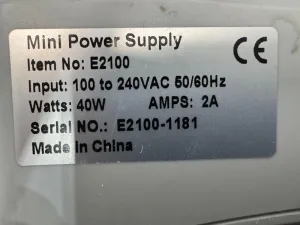 Carolina Dual200 Laboratory DC Power Supply with Dual Output Terminals, 2 of 3