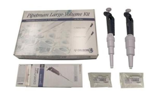 Gilson Pipetman F167400 Classic Large Volume Starter Kit-cover